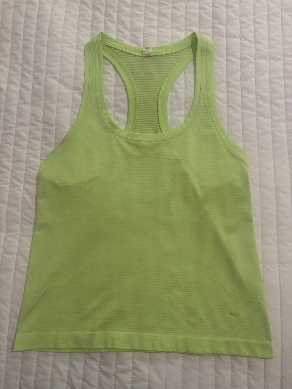 Women’s Lululemon Racerback Tank Top - Lime Green